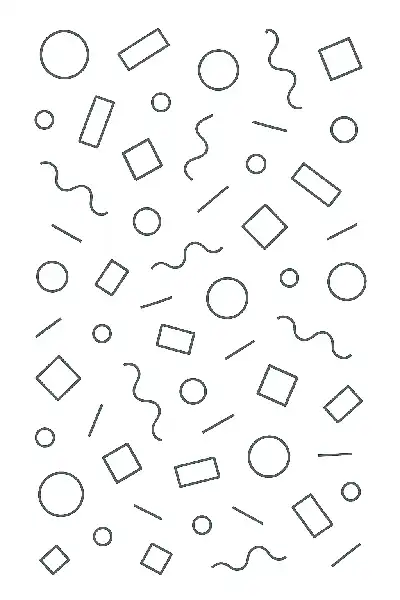 Abstrakte geometrische Muster in Schwarz-Weiß