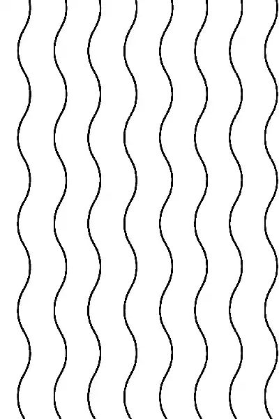 Wellenmuster zum Ausmalen
