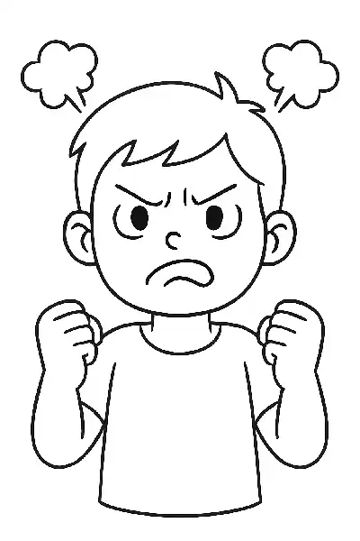 Frustration in einfachen Linien