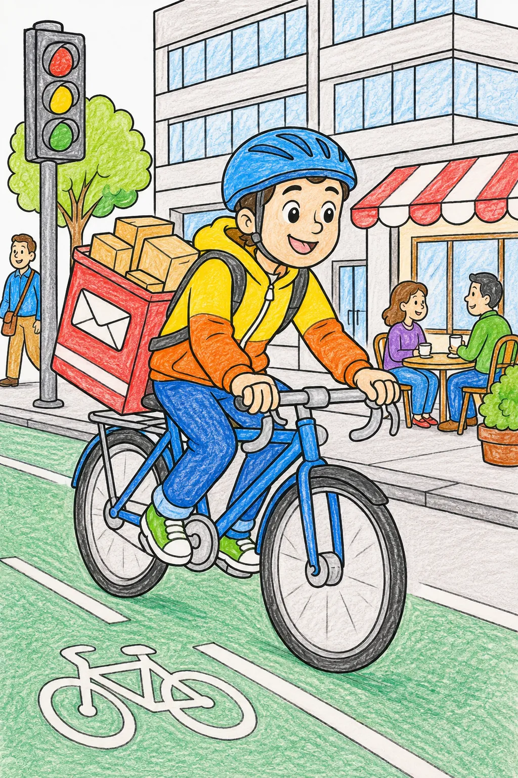 热闹图：繁忙的城市火车站
