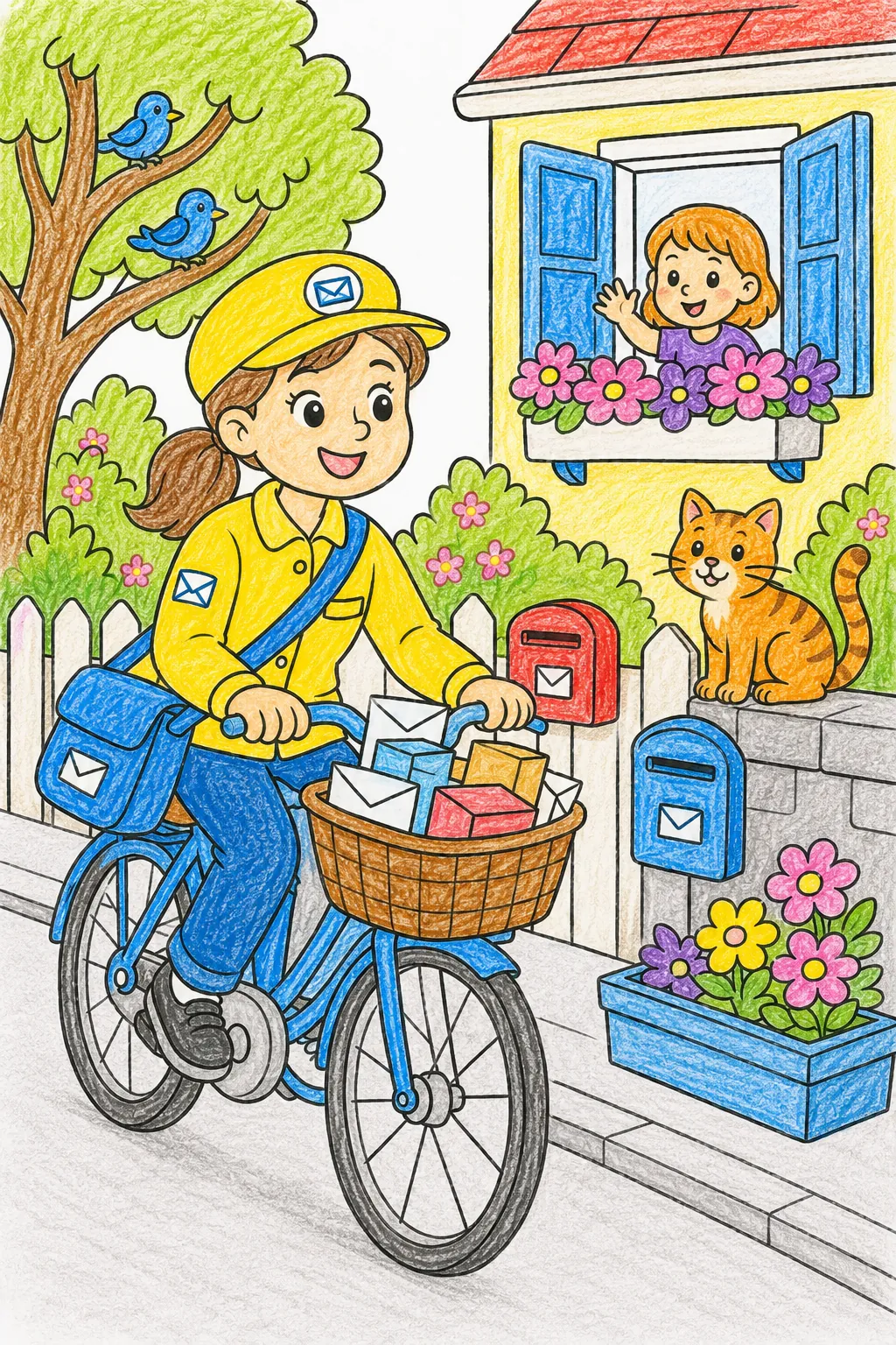 热闹图：周日市集上的精彩热闹