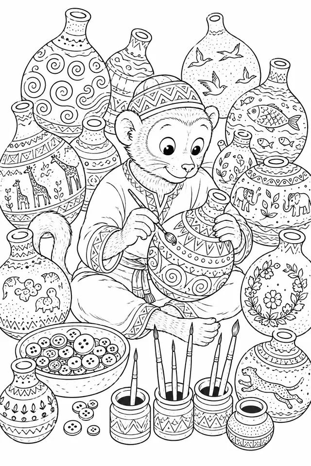 葫芦画家拥有许多不同的图案