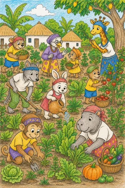 Quilombo-Gemeinschaft pflegt gemeinsam ihren Garten – So könnte es aussehen