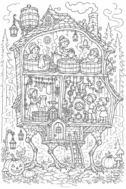 The Walking Bathhouse