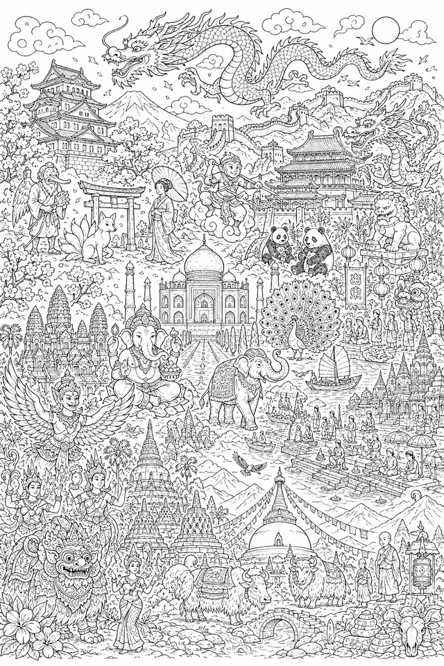 S04终极寻找图：所有亚洲文化在一幅宏大图像中汇聚