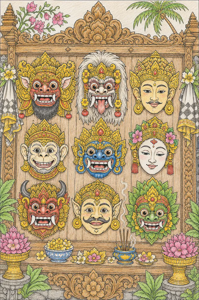 Pan-Asiatisches Symbole-Mandala mit Zeichen aus allen Kulturen – So könnte es aussehen