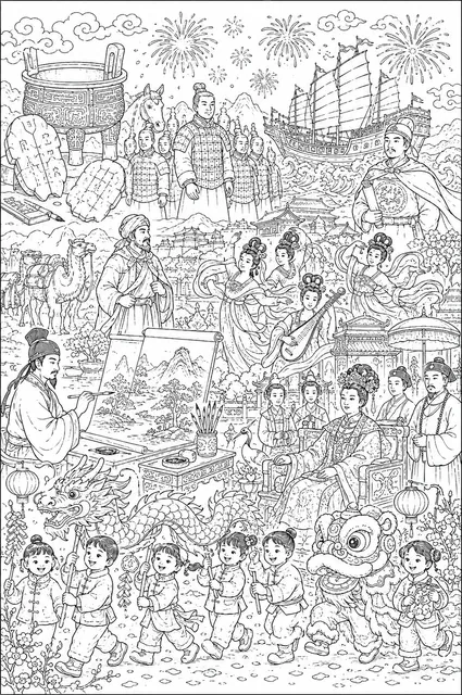 华夏王朝：中国文化寻找图