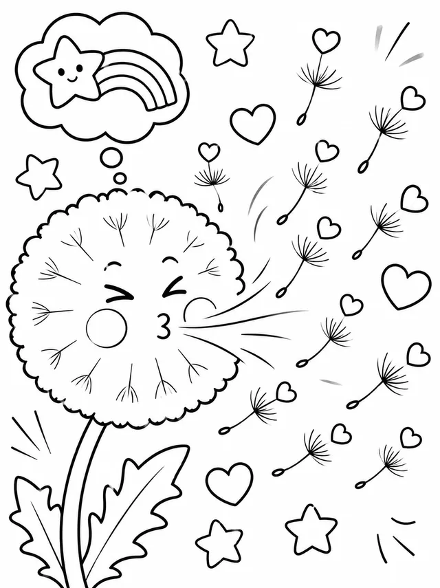 Die Pusteblume wünscht sich etwas