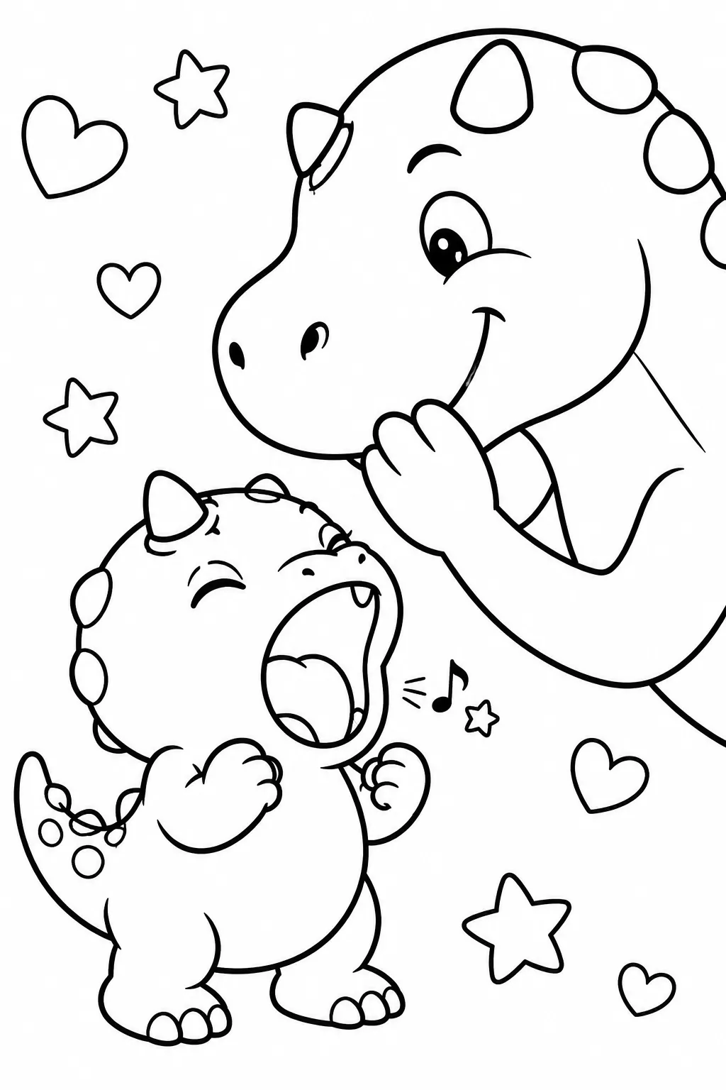 Winziger Baby-Carnotaurus versucht seinen ersten Brüller