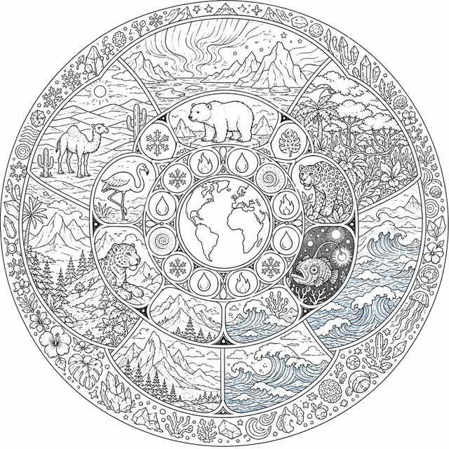 Extreme-Welten-Mandala