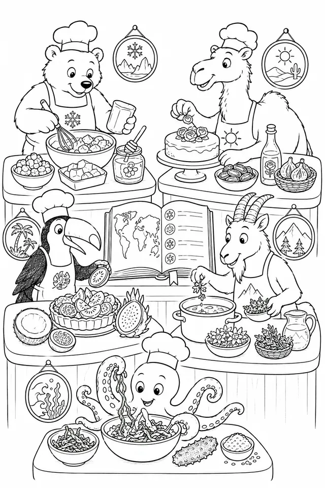 Klimazonen-Kochbuch: jede Zone ein Rezept