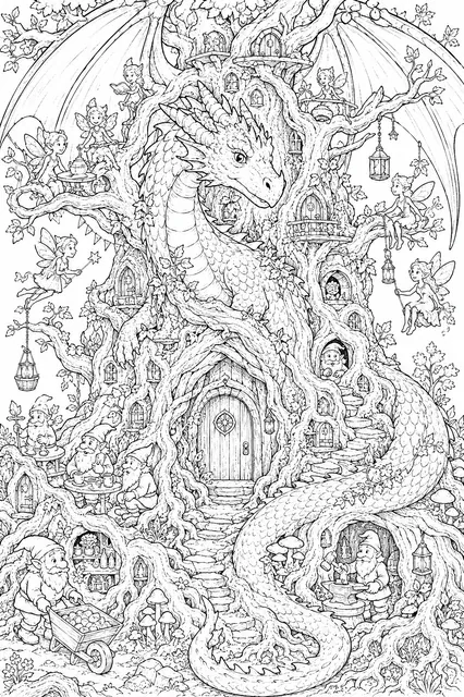 Drache lebt im Uralt-Baum: Perfekte Symbiose seit Jahrhunderten