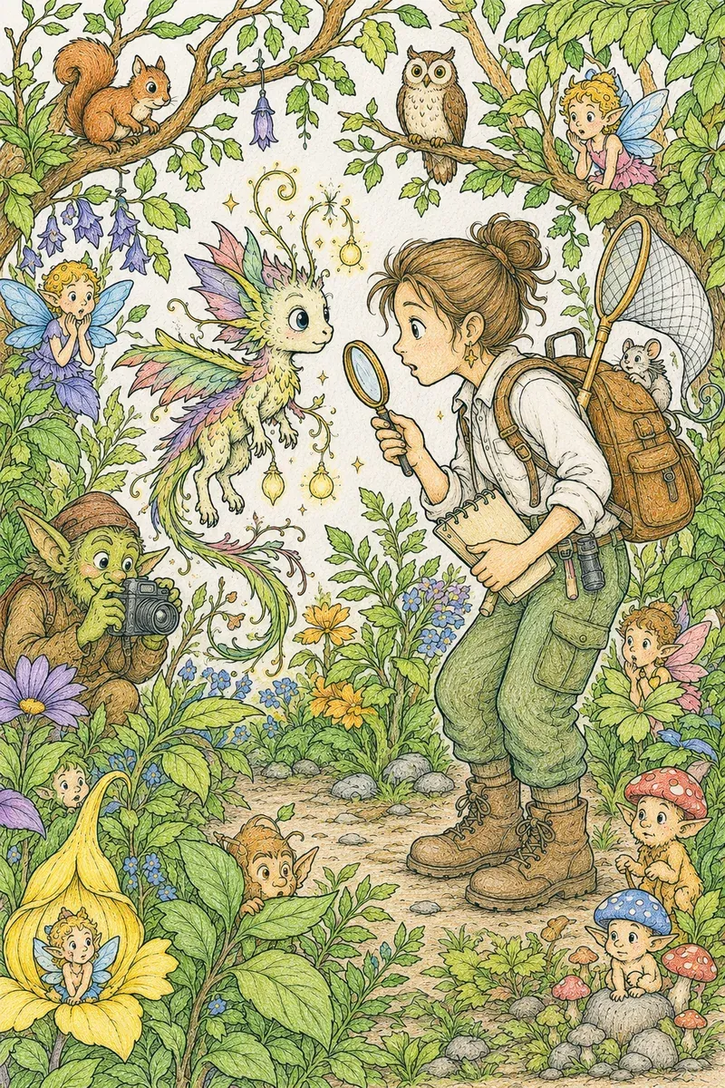 新发现：无畏的研究者遇到未知的神话生物
