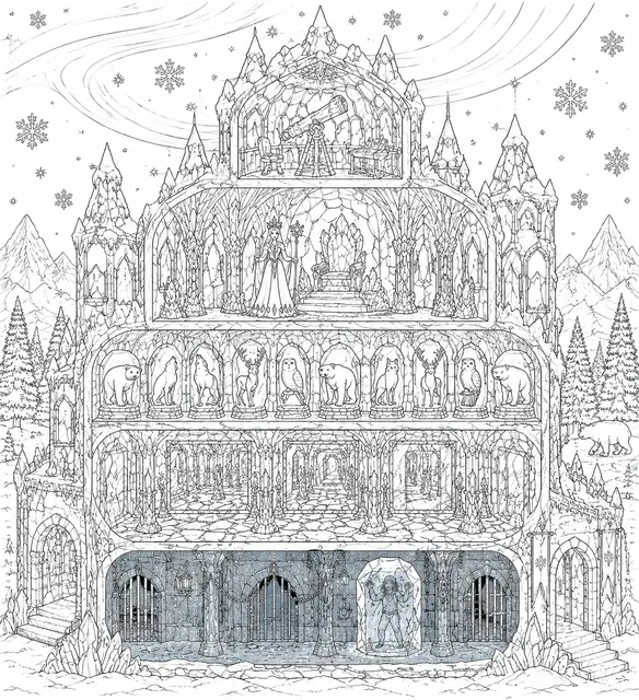 The Ice Palace of the Snow Queen