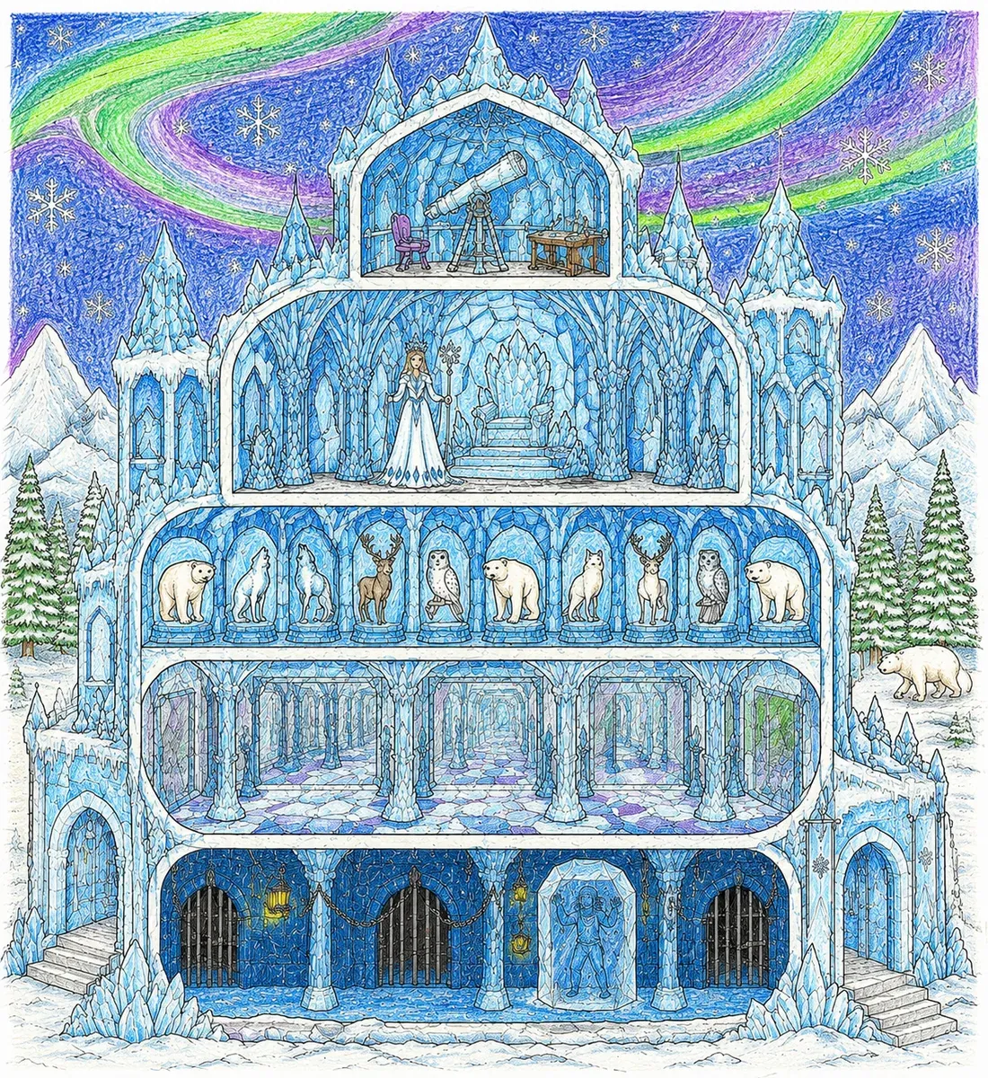 雪女王的冰宫