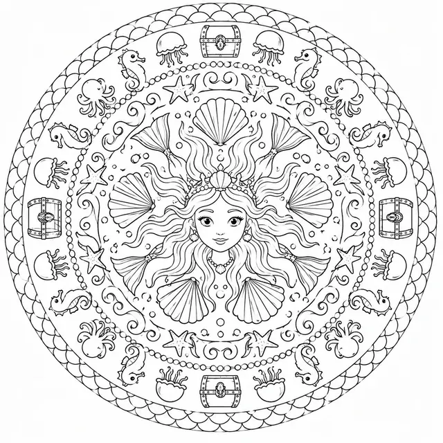 Das Nixe-Mandala