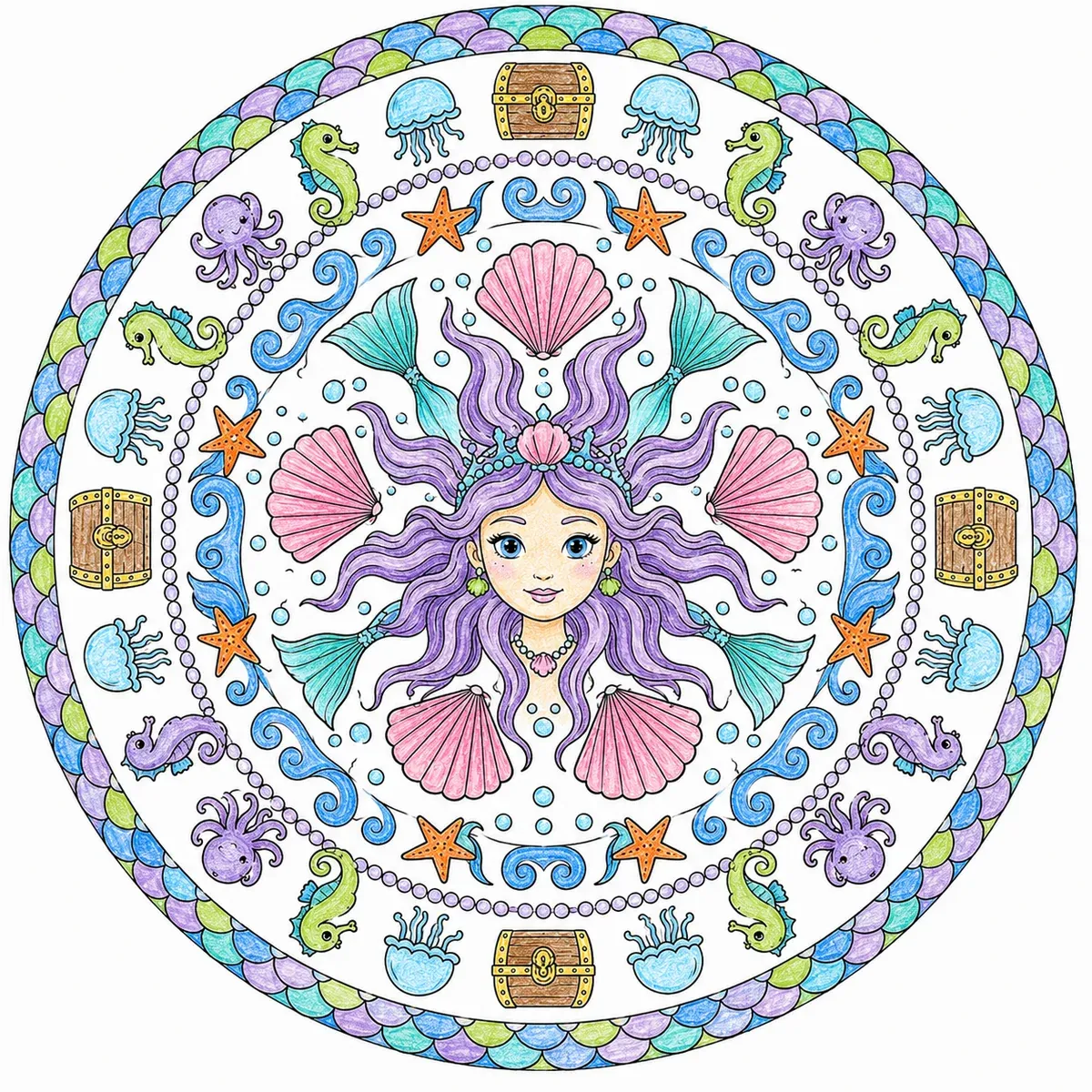 Das Nixe-Mandala