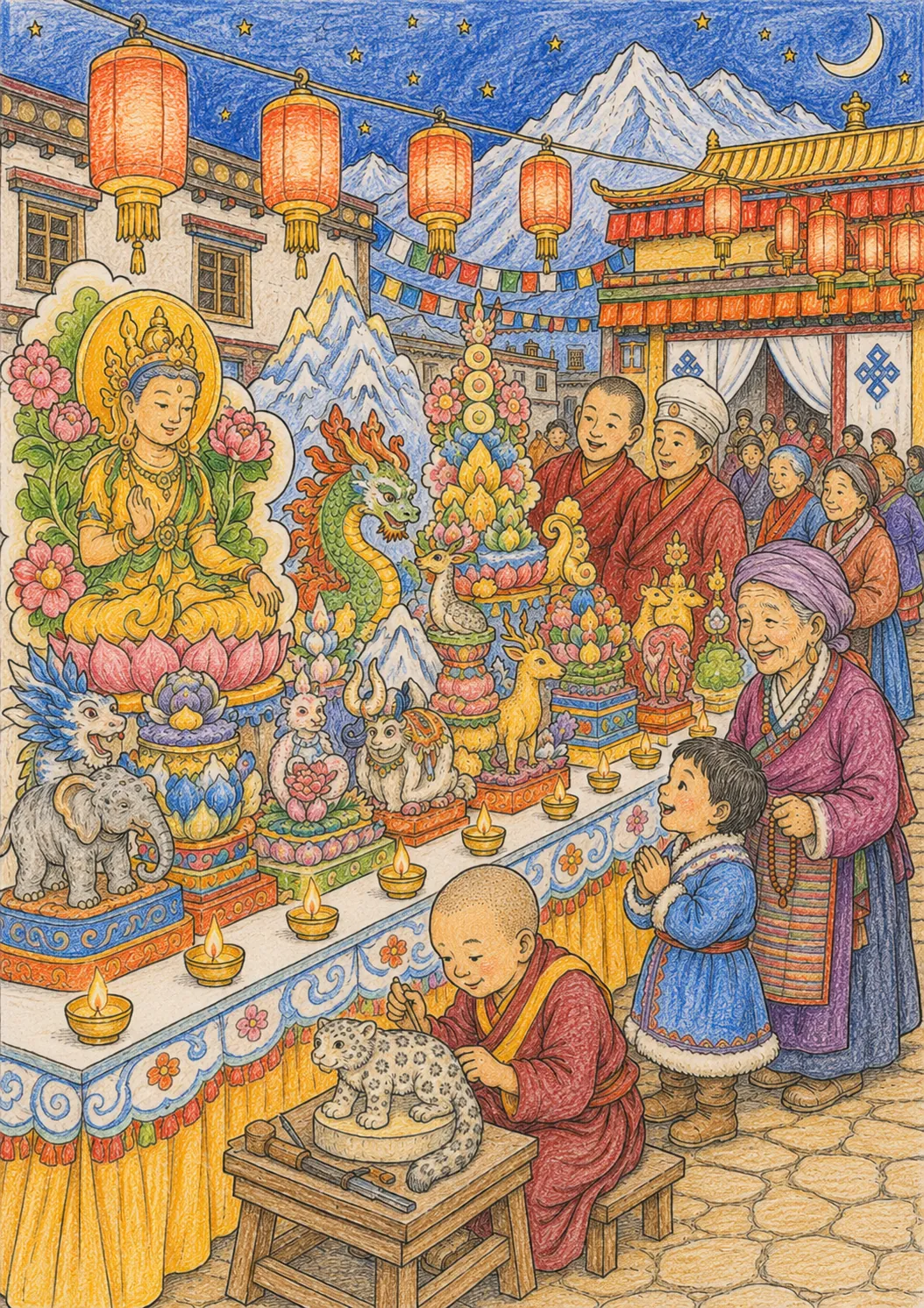 Tibetan Butter Sculpture Festival