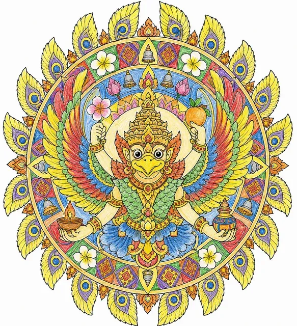Garuda-Mandala – So könnte es aussehen