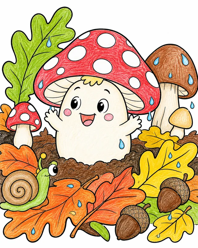 Pilz-Geist poppt aus dem Waldboden – So könnte es aussehen