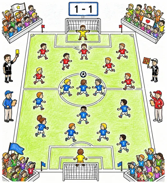Das Fußball-Spiel von oben – So könnte es aussehen
