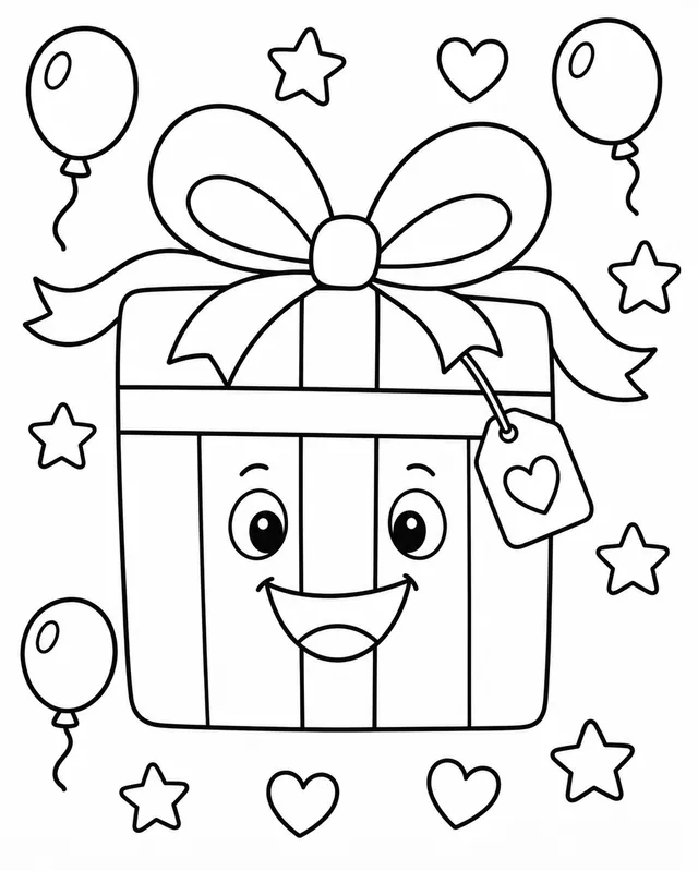 El gran regalo colorido
