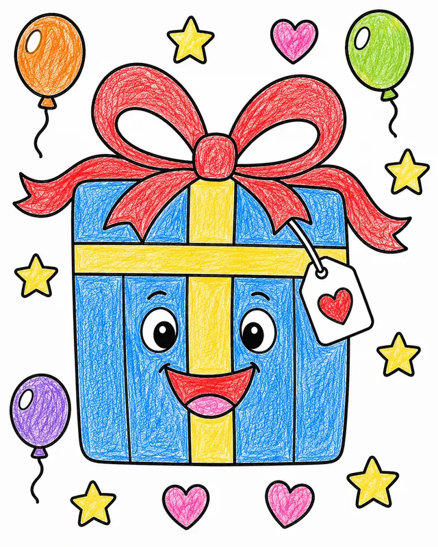 Das große bunte Geschenk – So könnte es aussehen