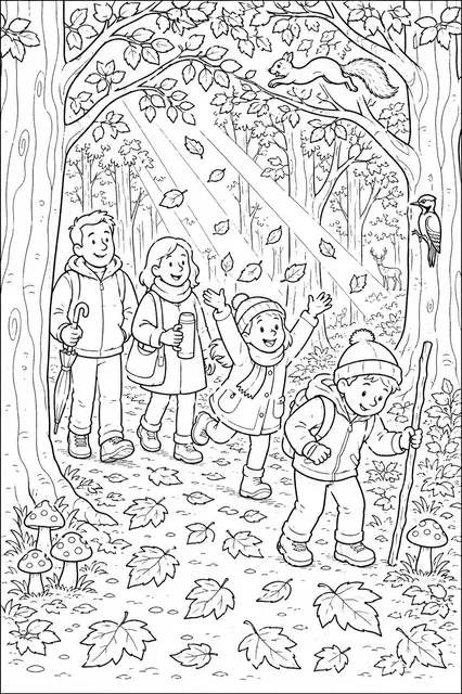The Autumn Forest Walk