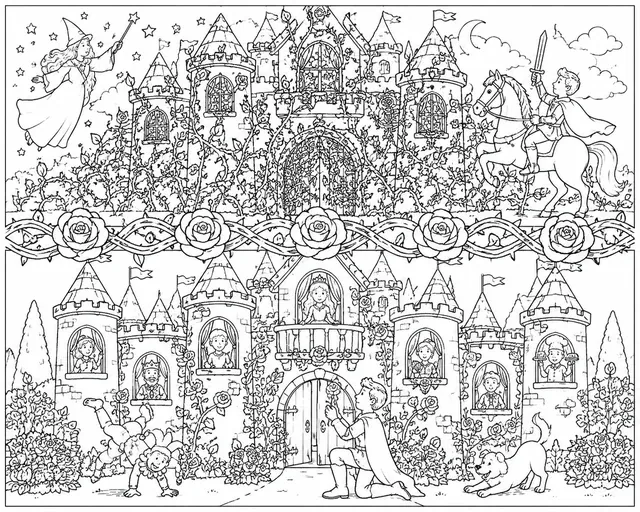 Das Dornröschen-Diptychon