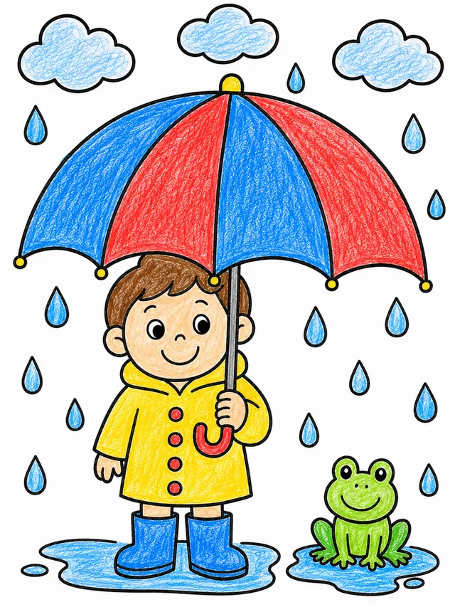 The Child with the Umbrella – This is how it could look