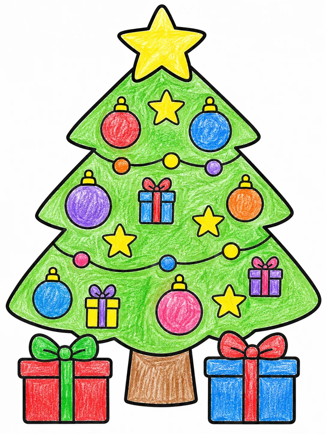 The Decorated Christmas Tree