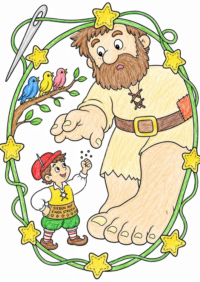 The Brave Little Tailor and the Giant – This is how it could look