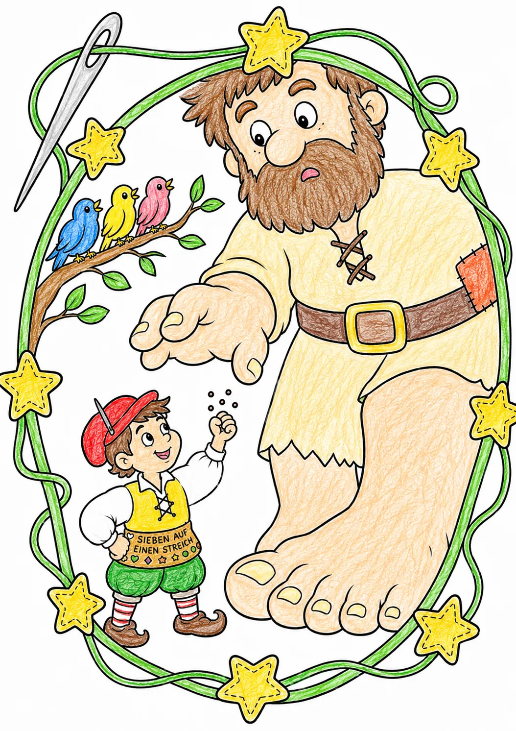 The Brave Little Tailor and the Giant