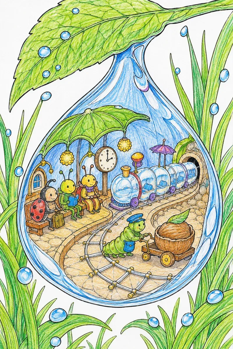 水滴车站