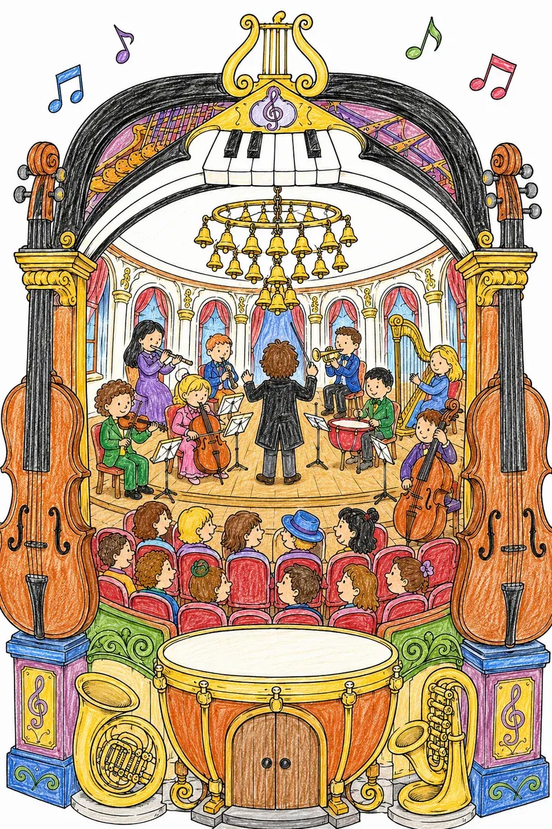 Das Konzerthaus aus Instrumenten