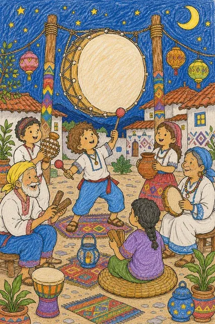 Die Mondtrommel – So könnte es aussehen