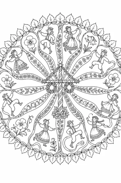 Vására-Mandala — Nordisches Frühlingsfest