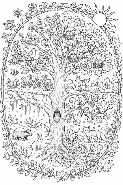 四季魔法树