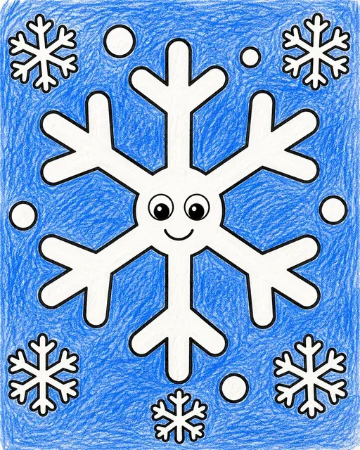 Die große Schneeflocke – So könnte es aussehen