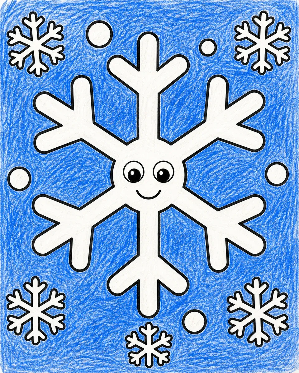 Die große Schneeflocke