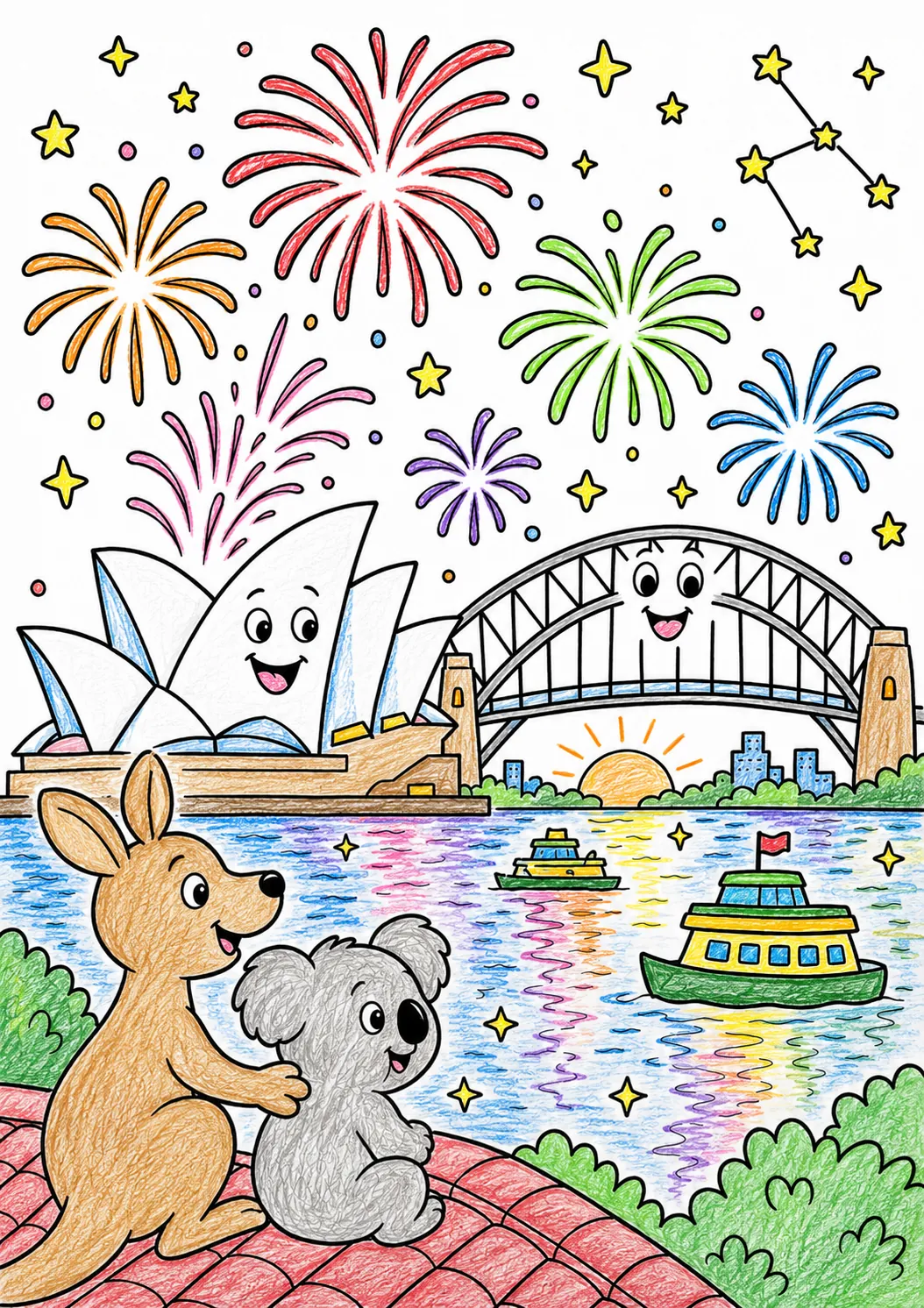 Australien feiert als erste Zeitzone Neujahr