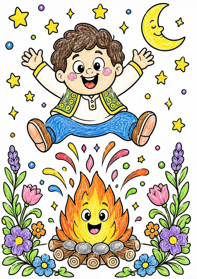 Irans Chaharshanbe Suri: Über das Feuer springen – So könnte es aussehen
