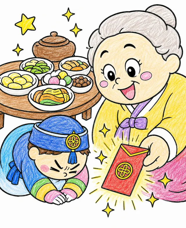 地球上每个地方同时庆祝新年 – 涂色效果预览