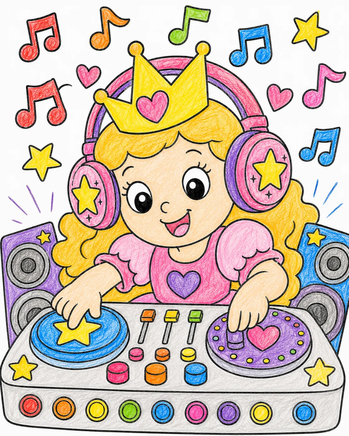 Die Prinzessin als Stern-DJ