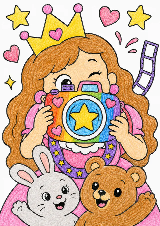 Die Prinzessin als Fotografin – So könnte es aussehen