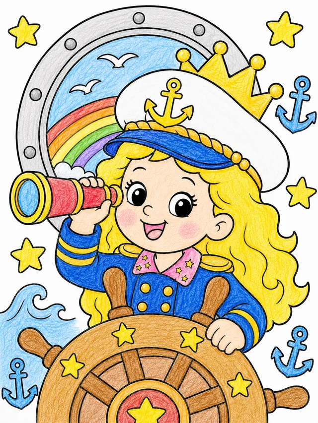 Die Prinzessin als Schiffskapitänin – So könnte es aussehen
