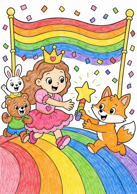 Runde Prinzessin hält ein winziges frisch geschlüpftes Küken in den Händen