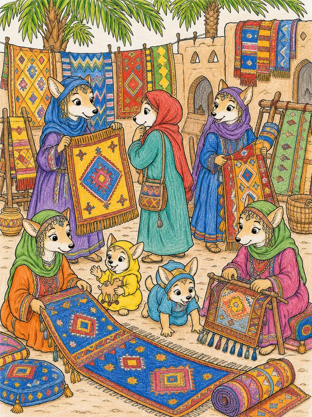 Berber Women's Carpet Market – This is how it could look
