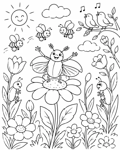 Maikäfer und Bienen begrüßen den Frühling