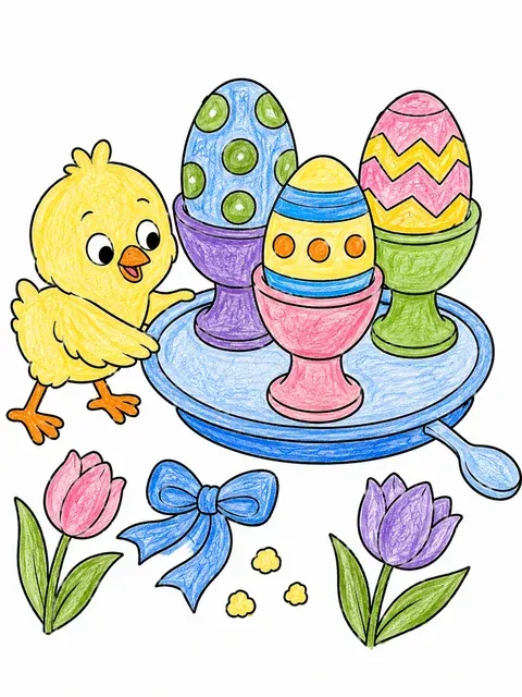 The Egg Cup Carousel – This is how it could look